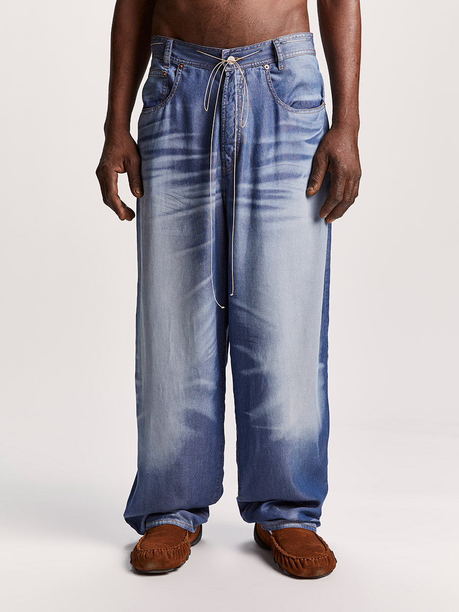 【関税込み】Magliano ブルー Officina パジャマパンツ Officina Pijama Pants Indigo – Magliano