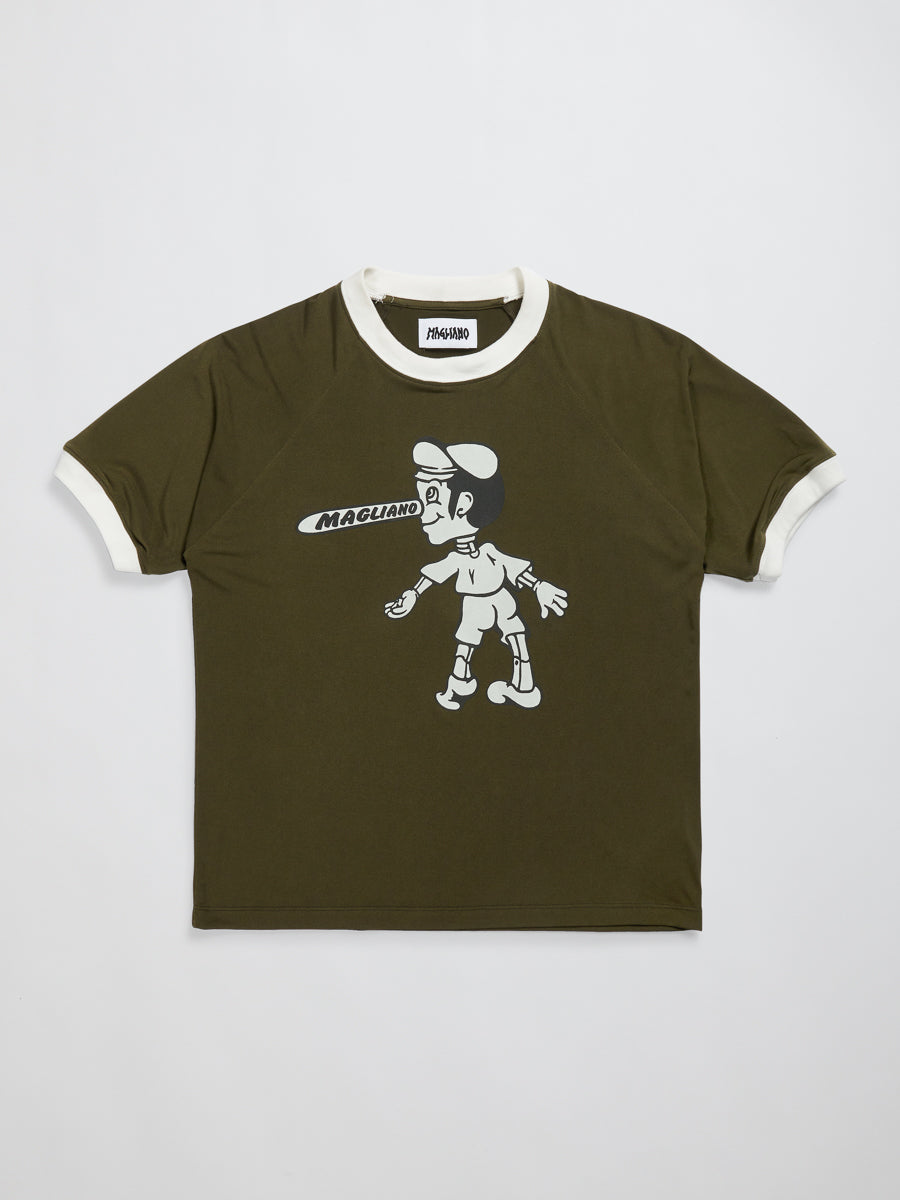 Britpop Mini Tee Military Green – Magliano