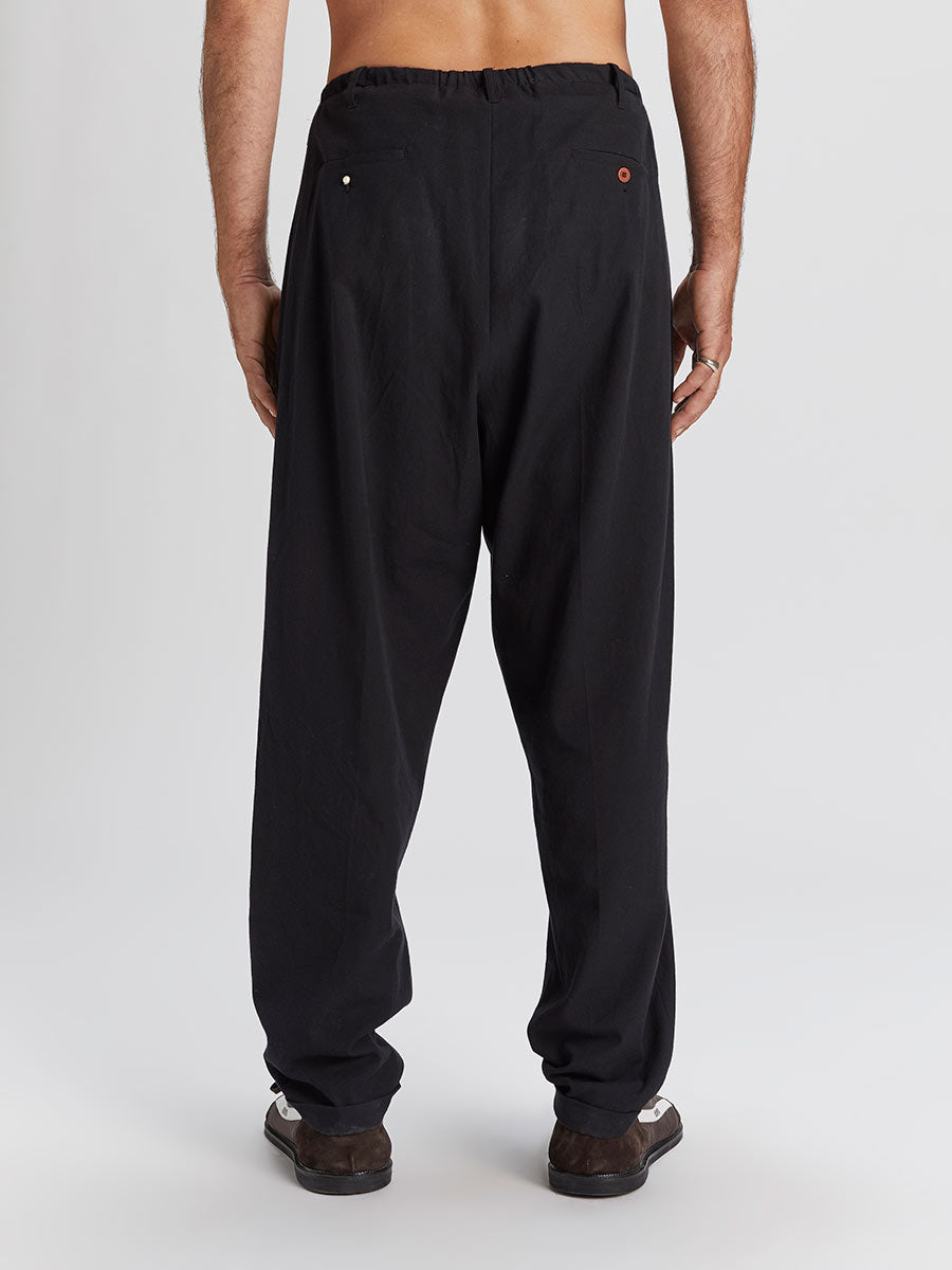 New People's Pijama Pants Black