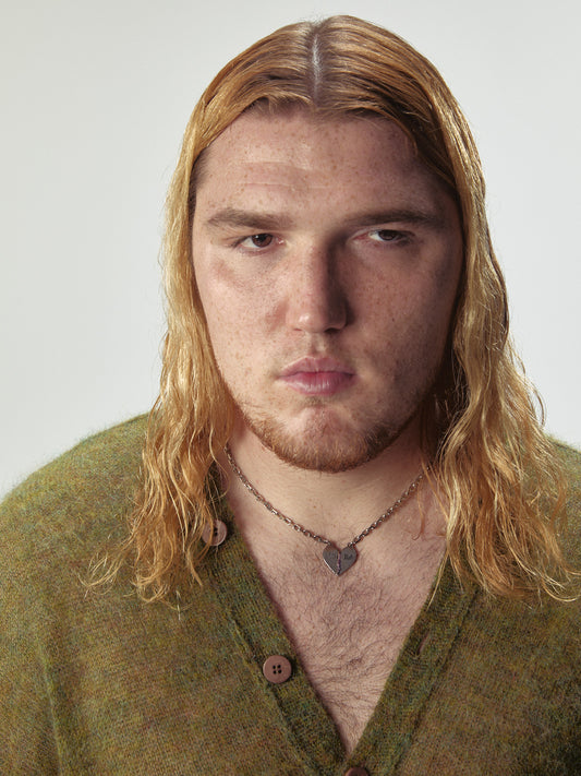 Broken Welded Necklace Silver