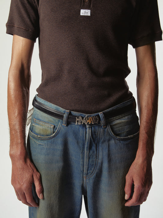 Magliano Slim Belt Black