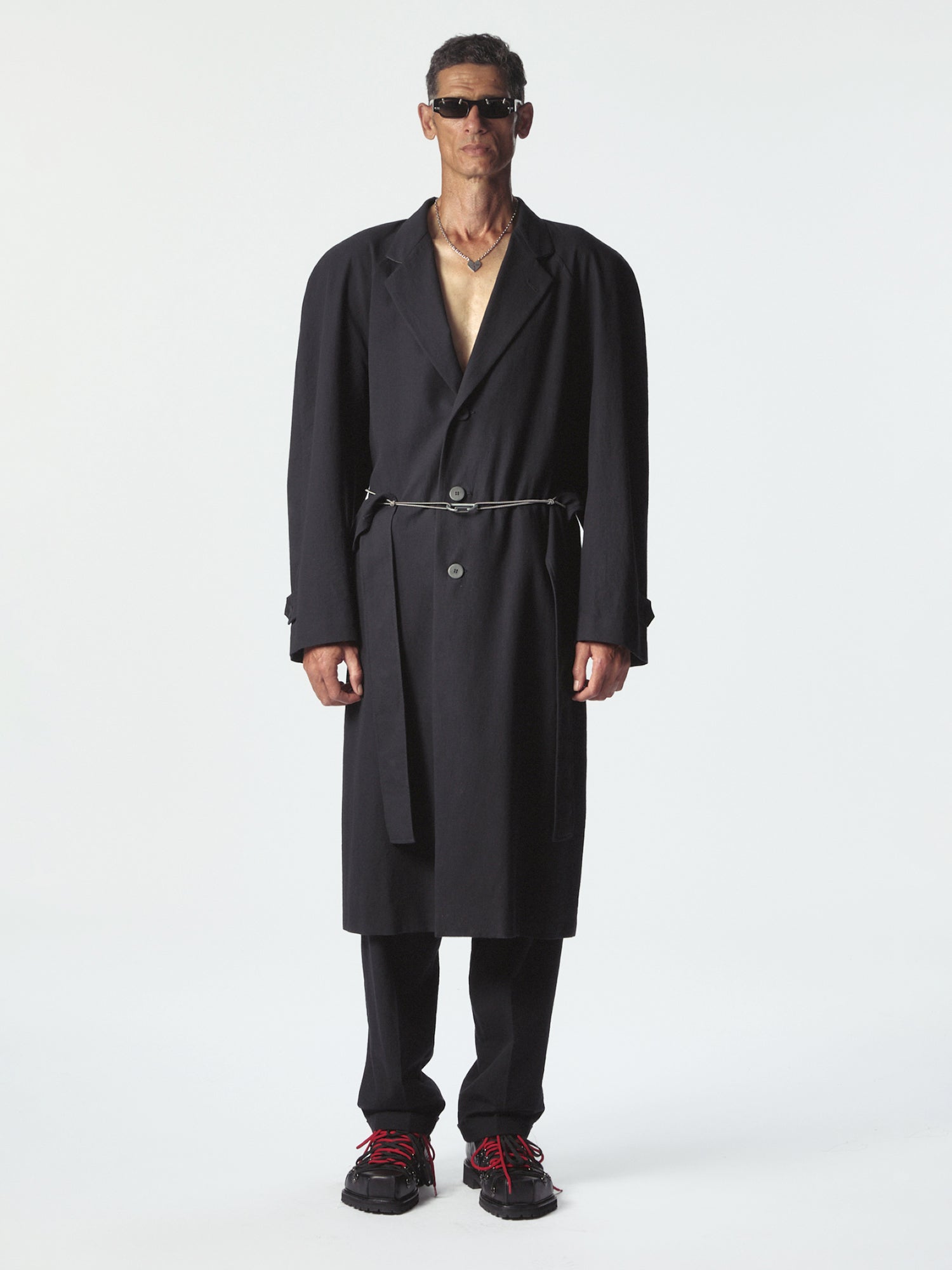 Raglan Trench Chic Release Black
