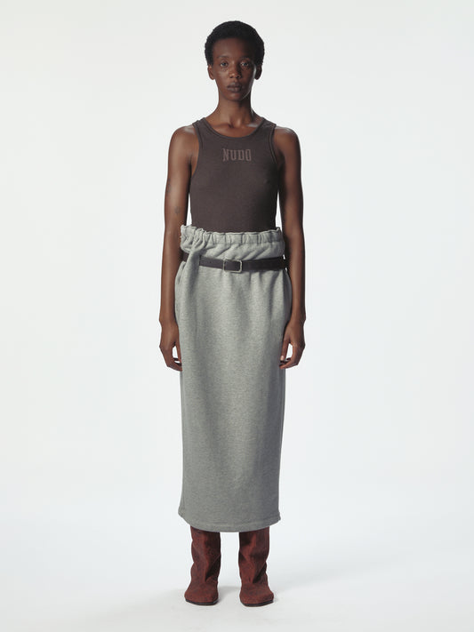 Provincia Skirt Grey Melange