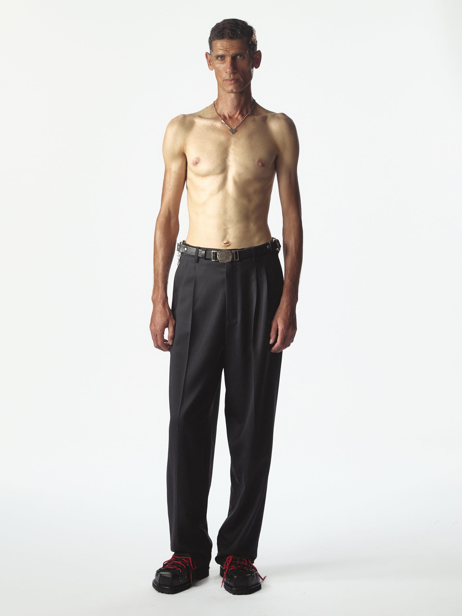 Classic Zip Double Pince Black