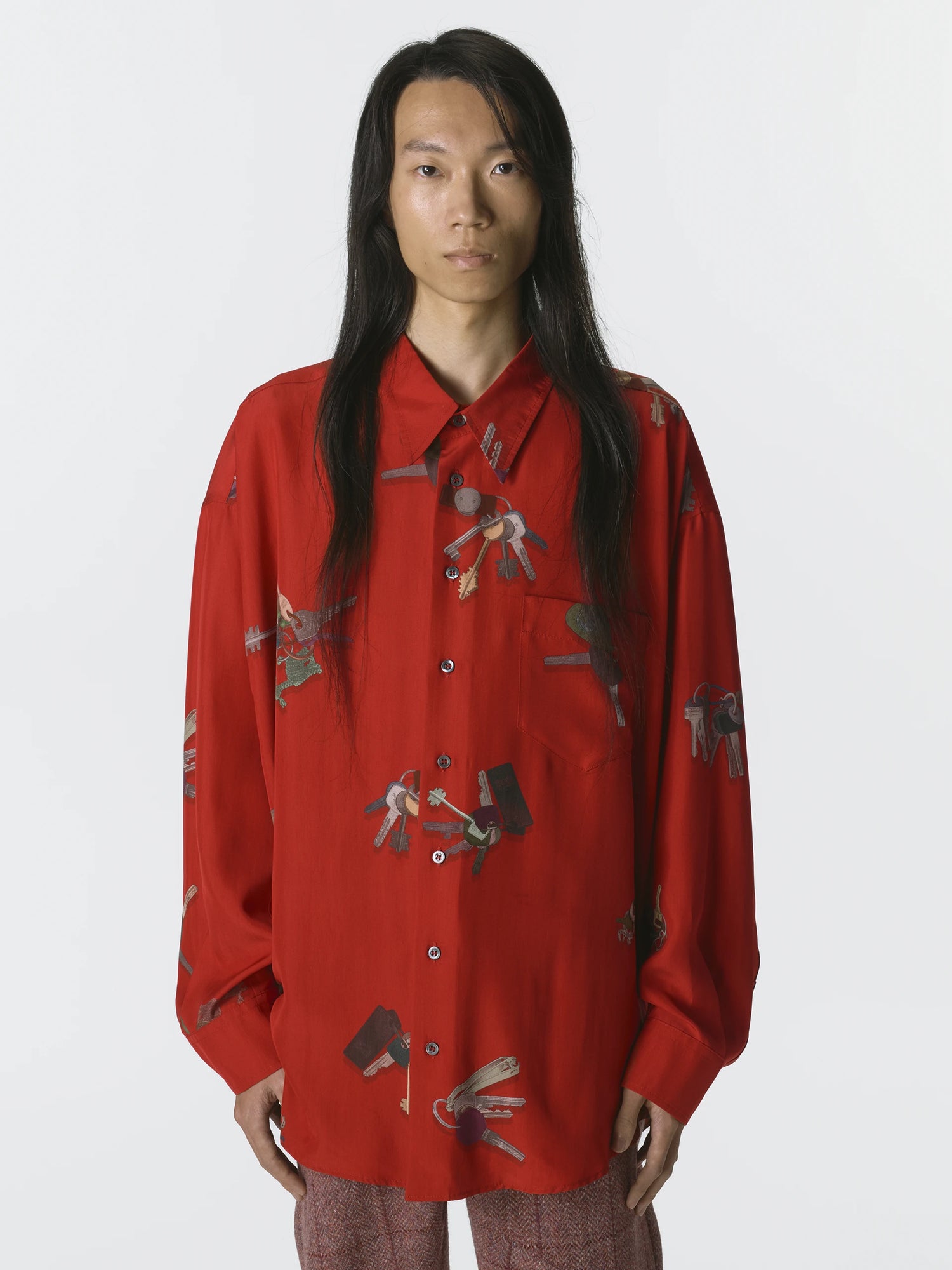 A Bunch Of Keys Shirt Red