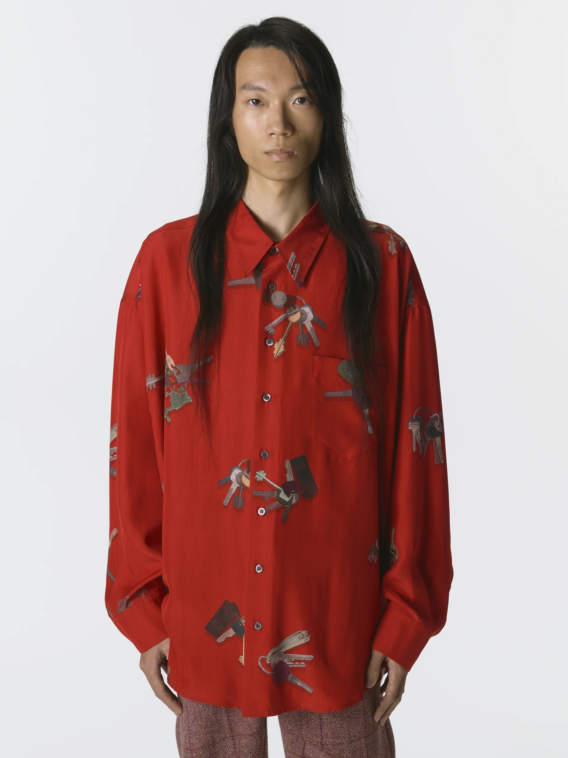 A Bunch Of Keys Shirt Red