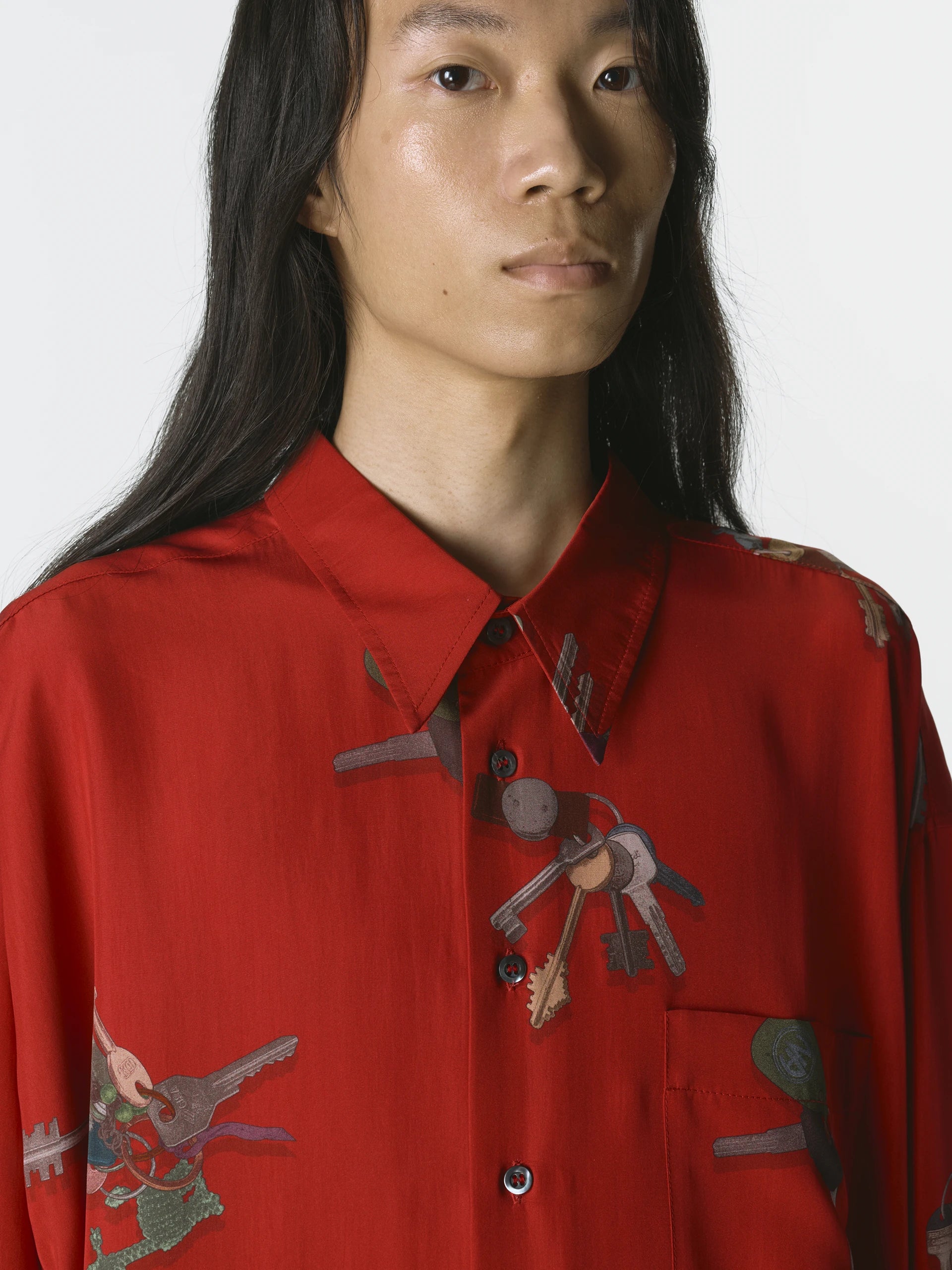 A Bunch Of Keys Shirt Red
