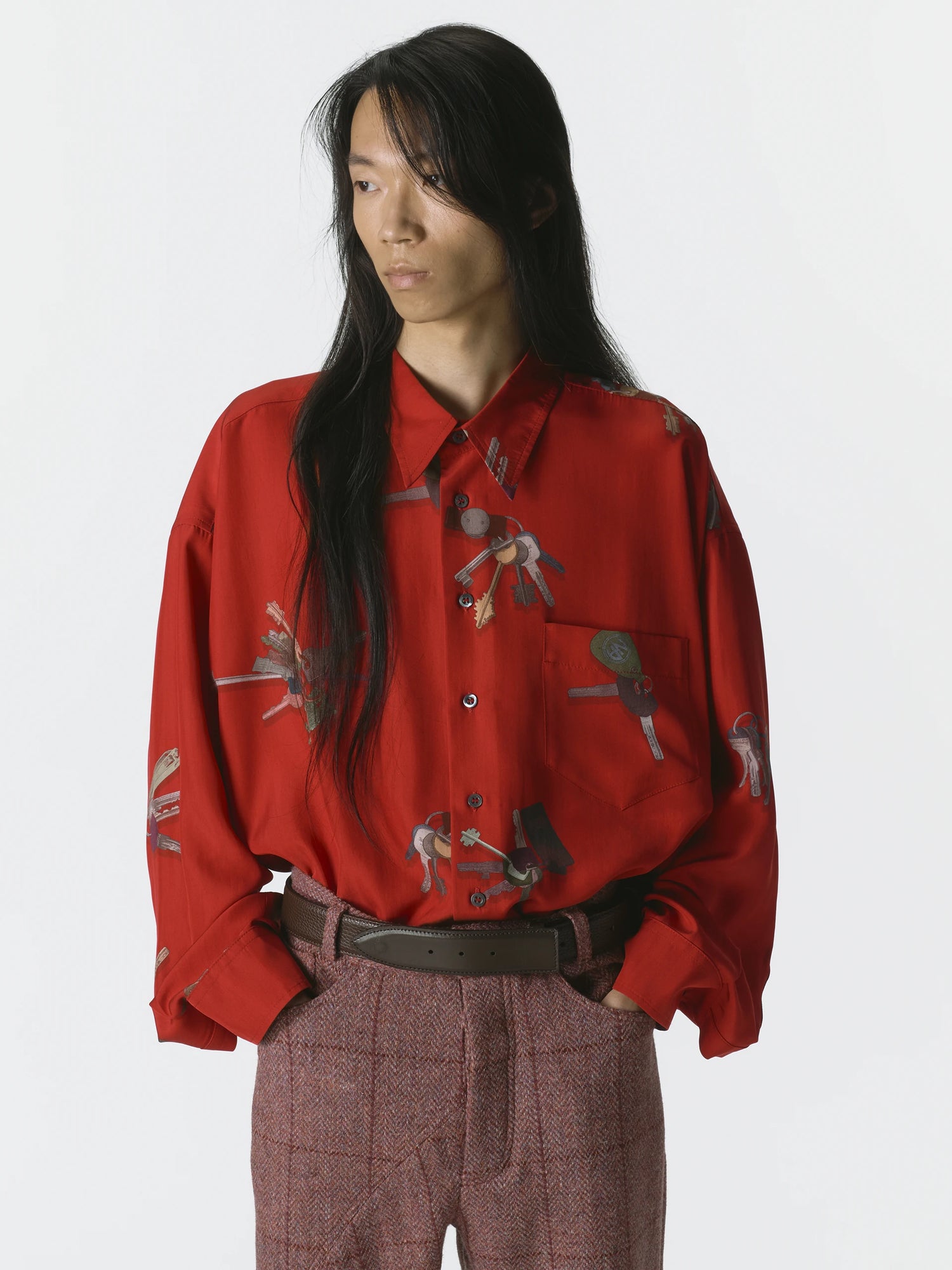 A Bunch Of Keys Shirt Red
