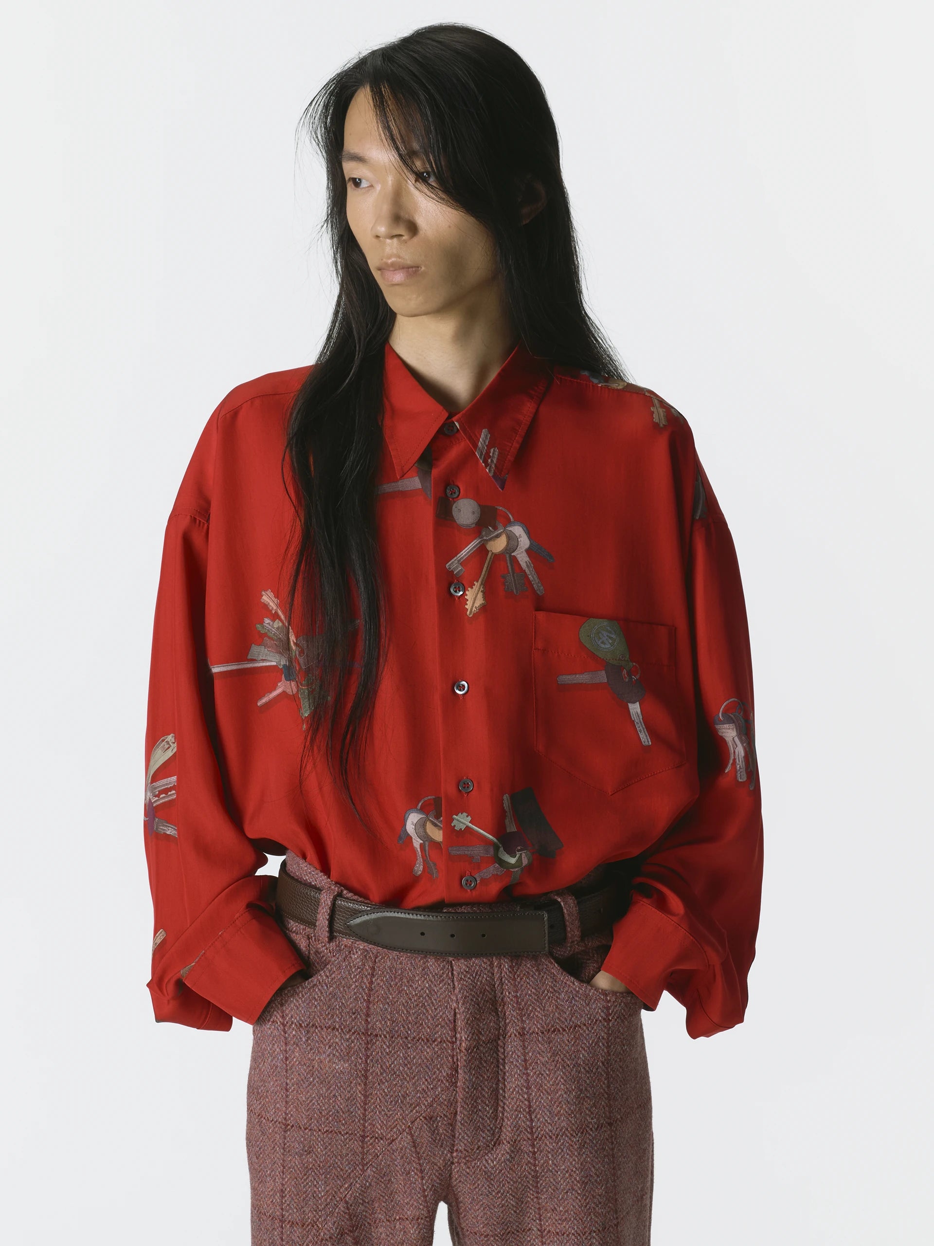 A Bunch Of Keys Shirt Red