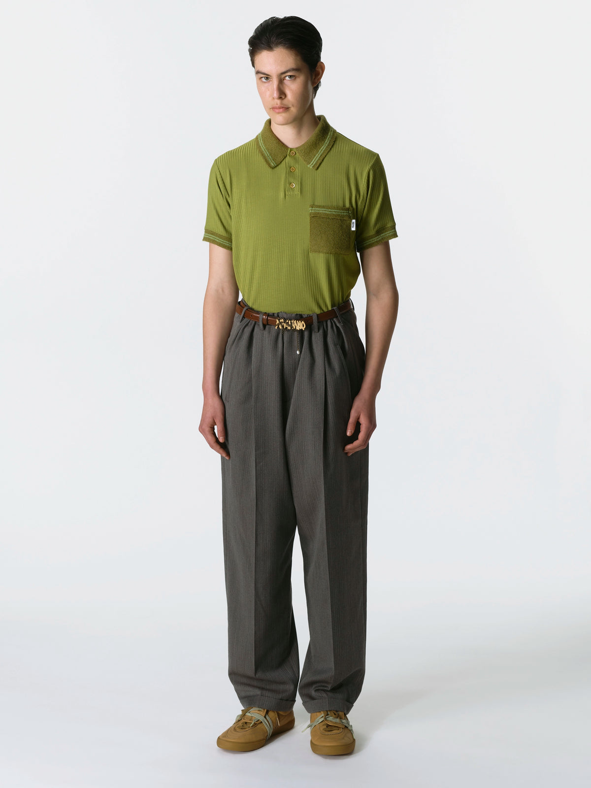 Bamboo Polo Green