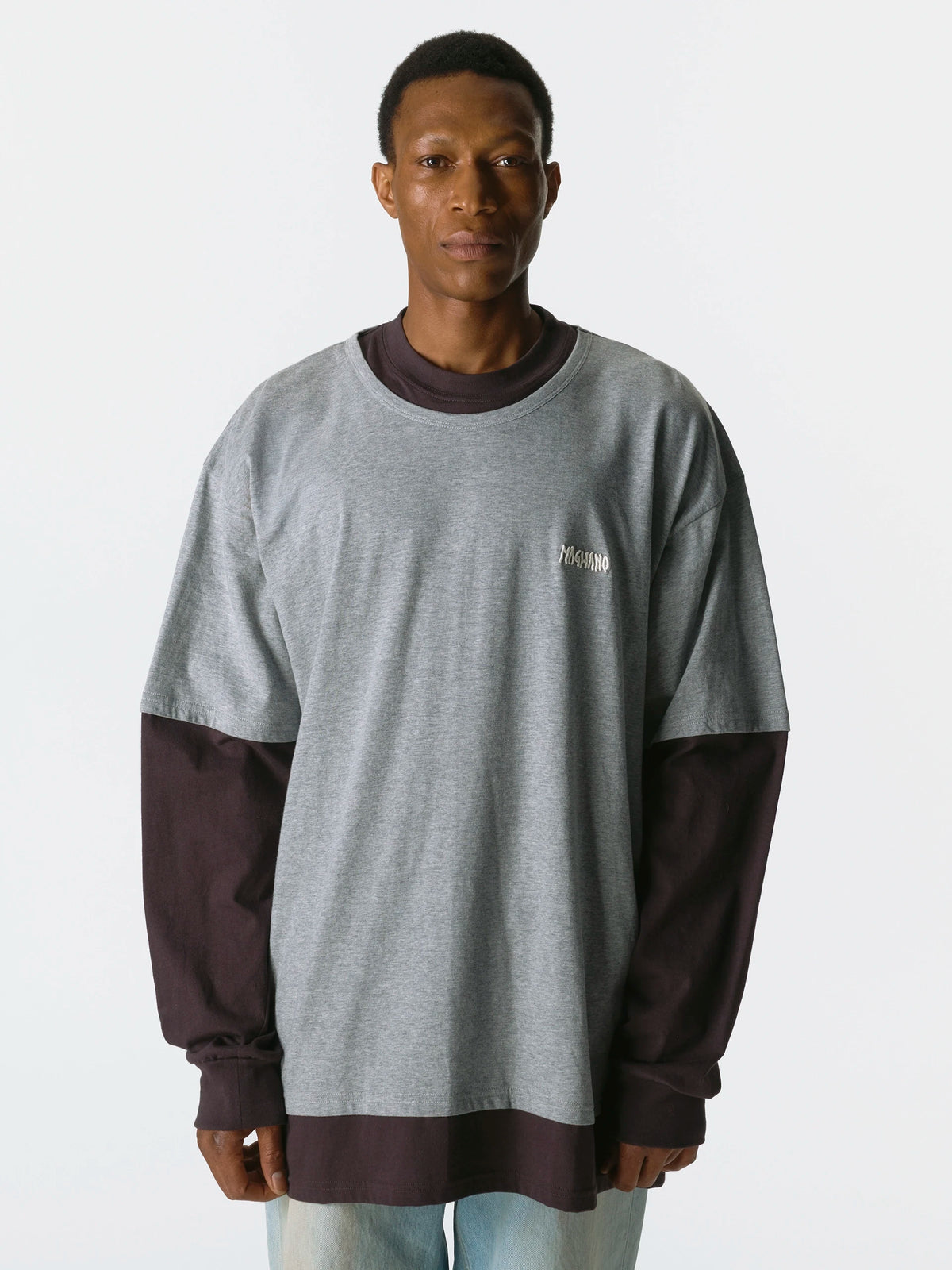 Huge Trauma Tee Grey