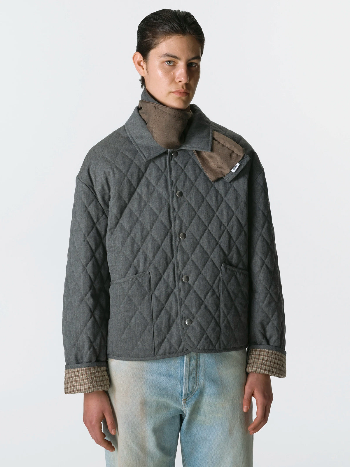 New Prof Padded Jacket Grey