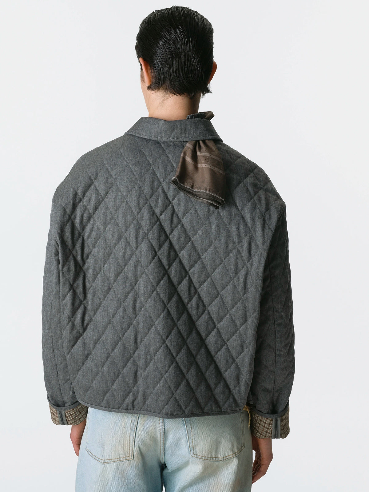 New Prof Padded Jacket Grey