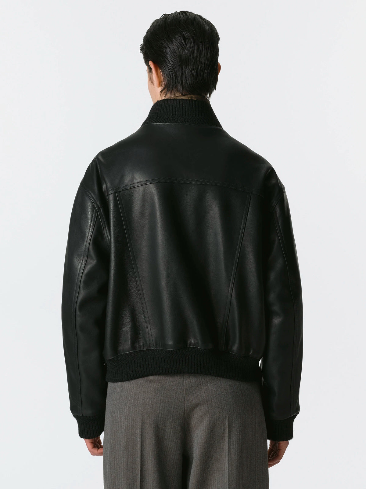 Pensione Leather Jacket Black