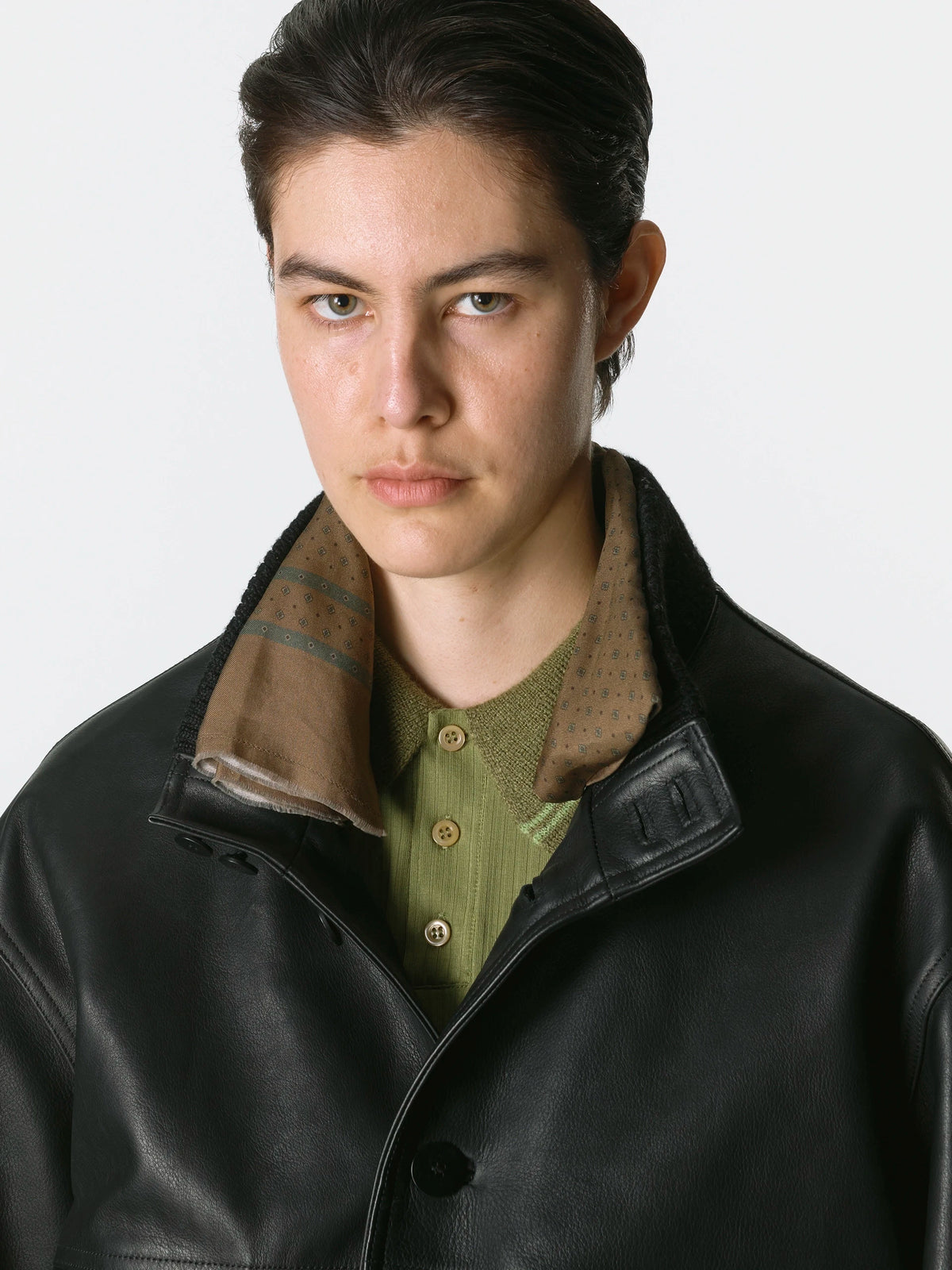 Pensione Leather Jacket Black