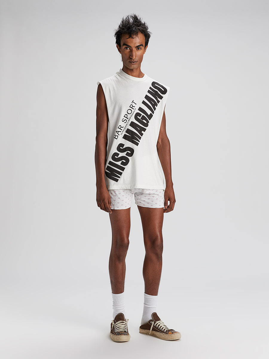 Miss Magliano Tank Top Merch White