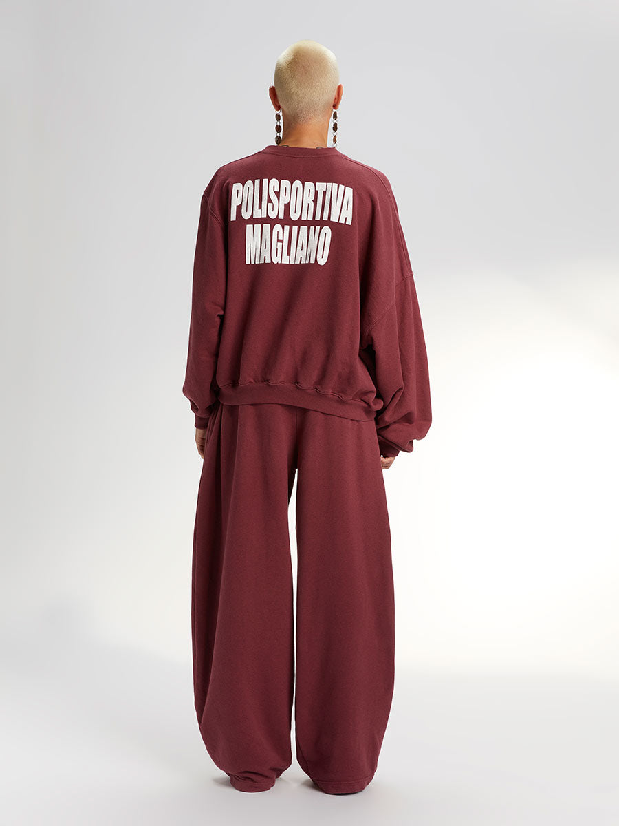 Polisportiva Twisted Sweatshirt Red