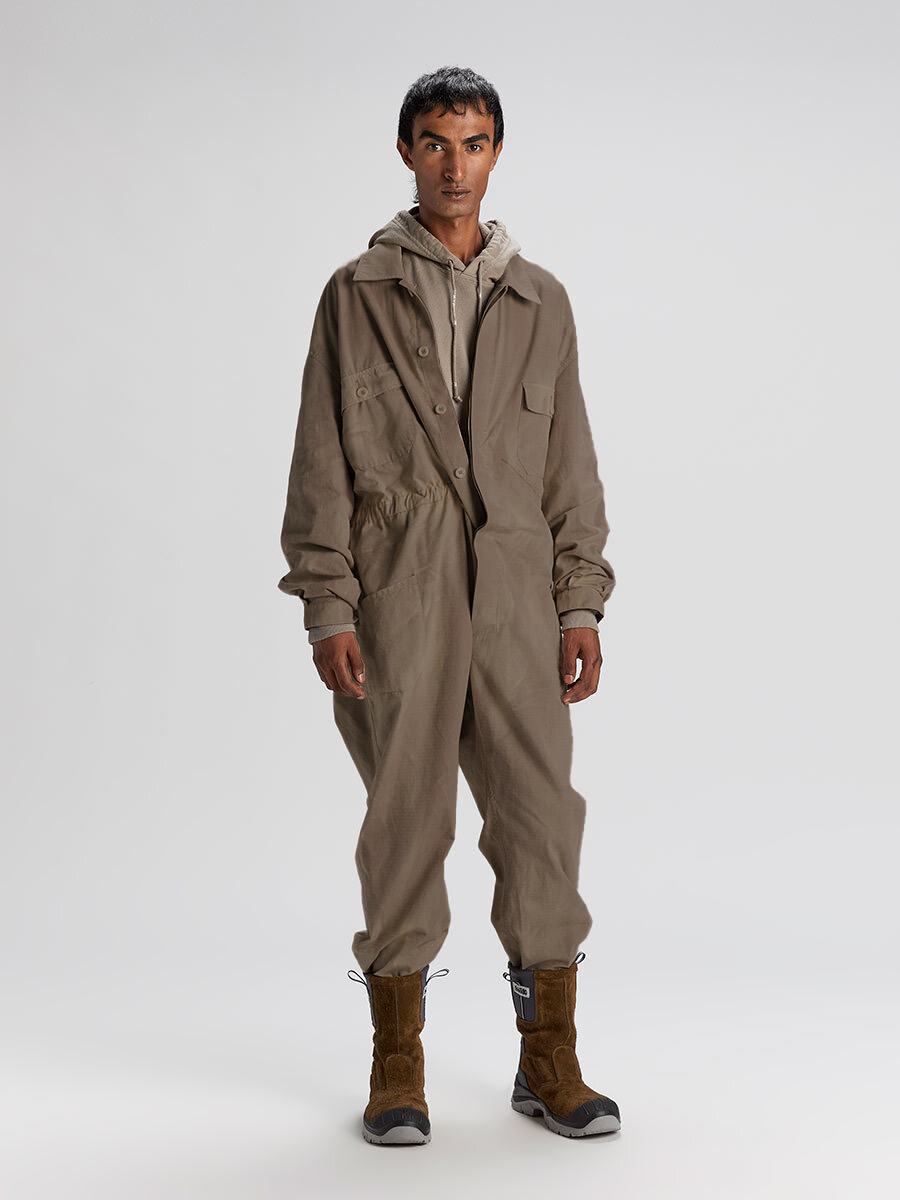 Officina Onesie Dirty Grey