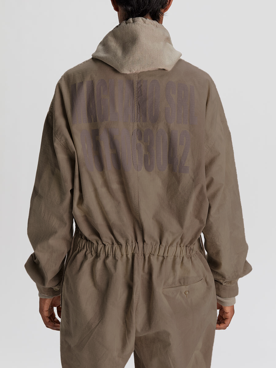 Officina Onesie Dirty Grey