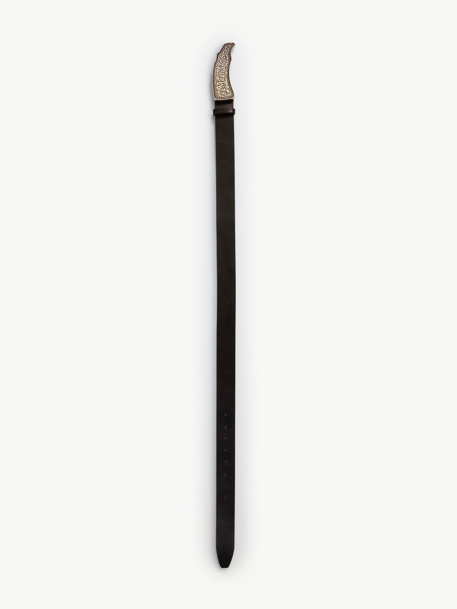 Melted Cowboy Belt Black
