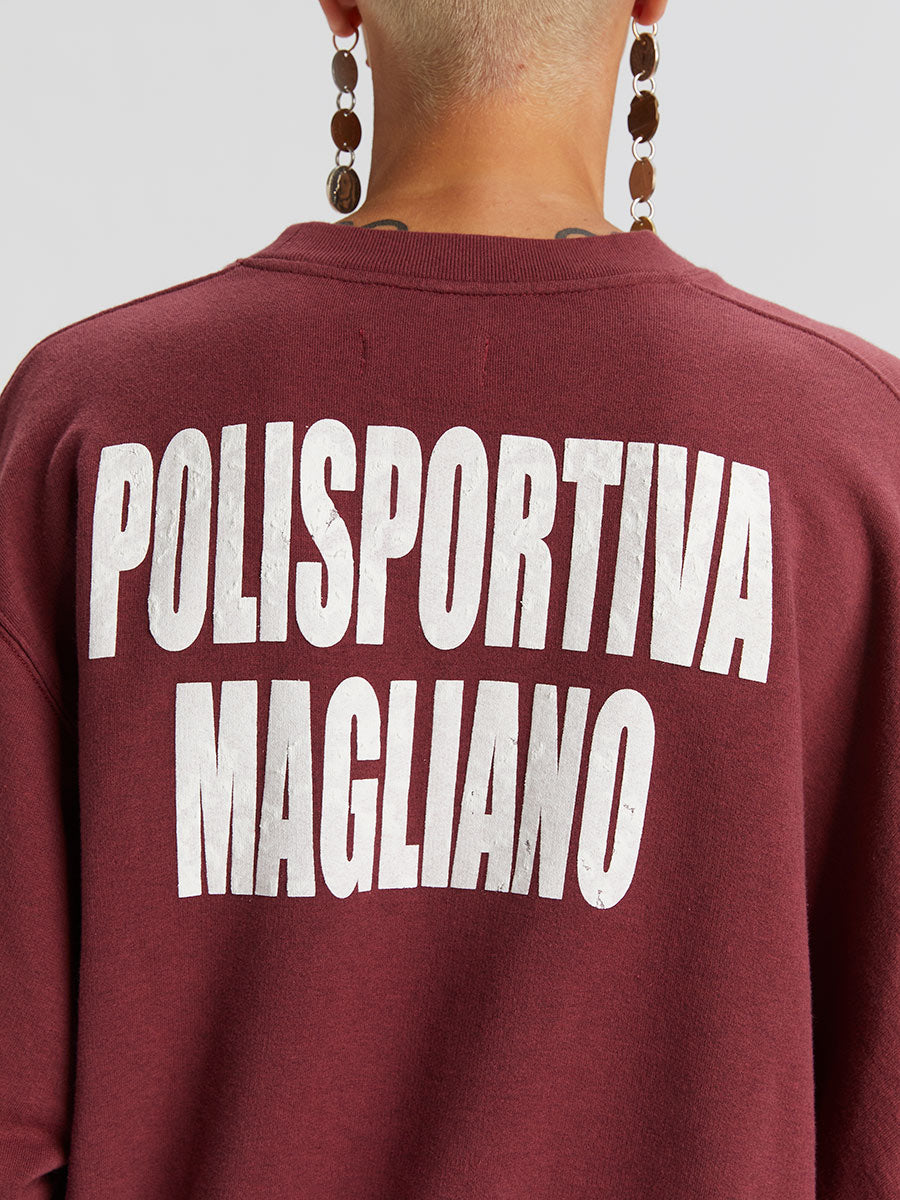 Polisportiva Twisted Sweatshirt Red
