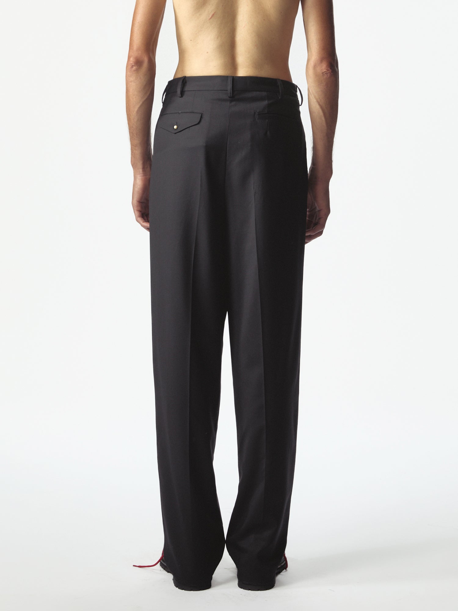 Classic Zip Double Pince Black