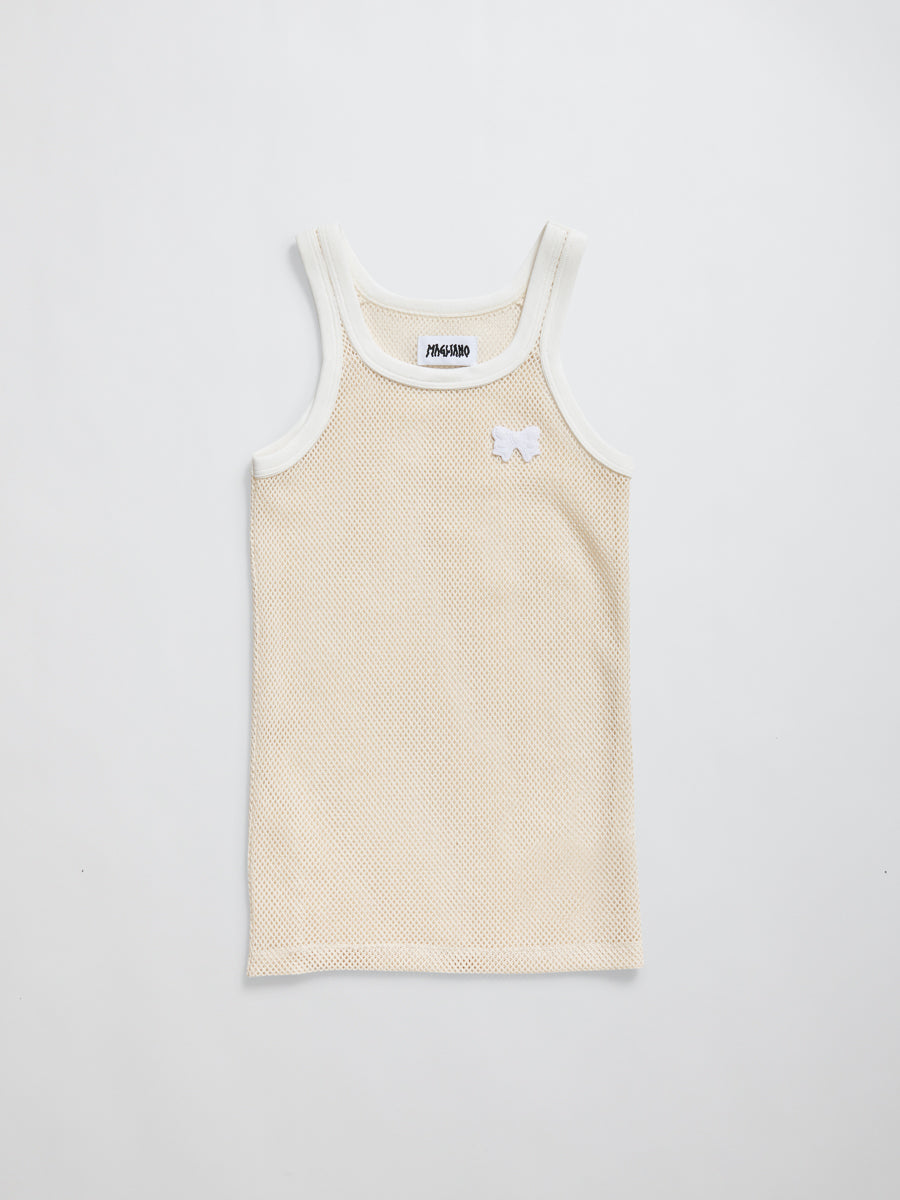 Fiocco Tank Top Dirty White