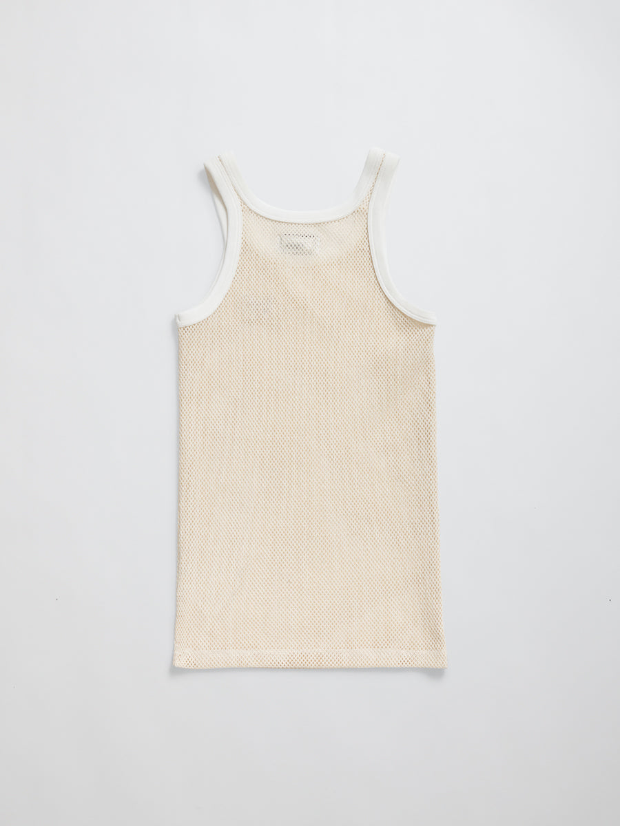 Fiocco Tank Top Dirty White