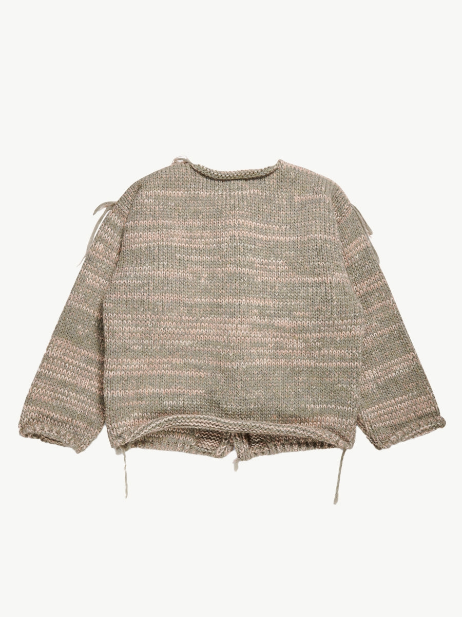 Freaky Knitted Roundneck Pink Mix