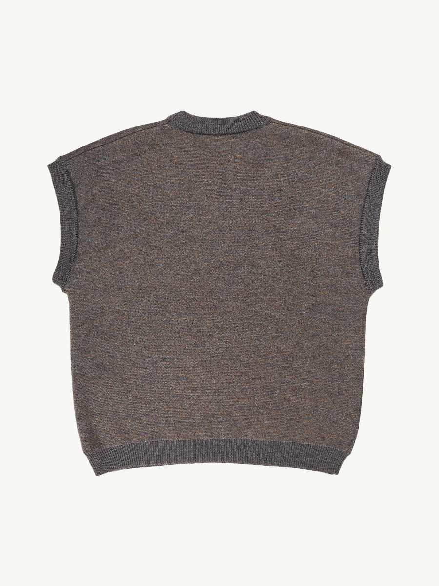 Teddy Bear Vest Hazelnut