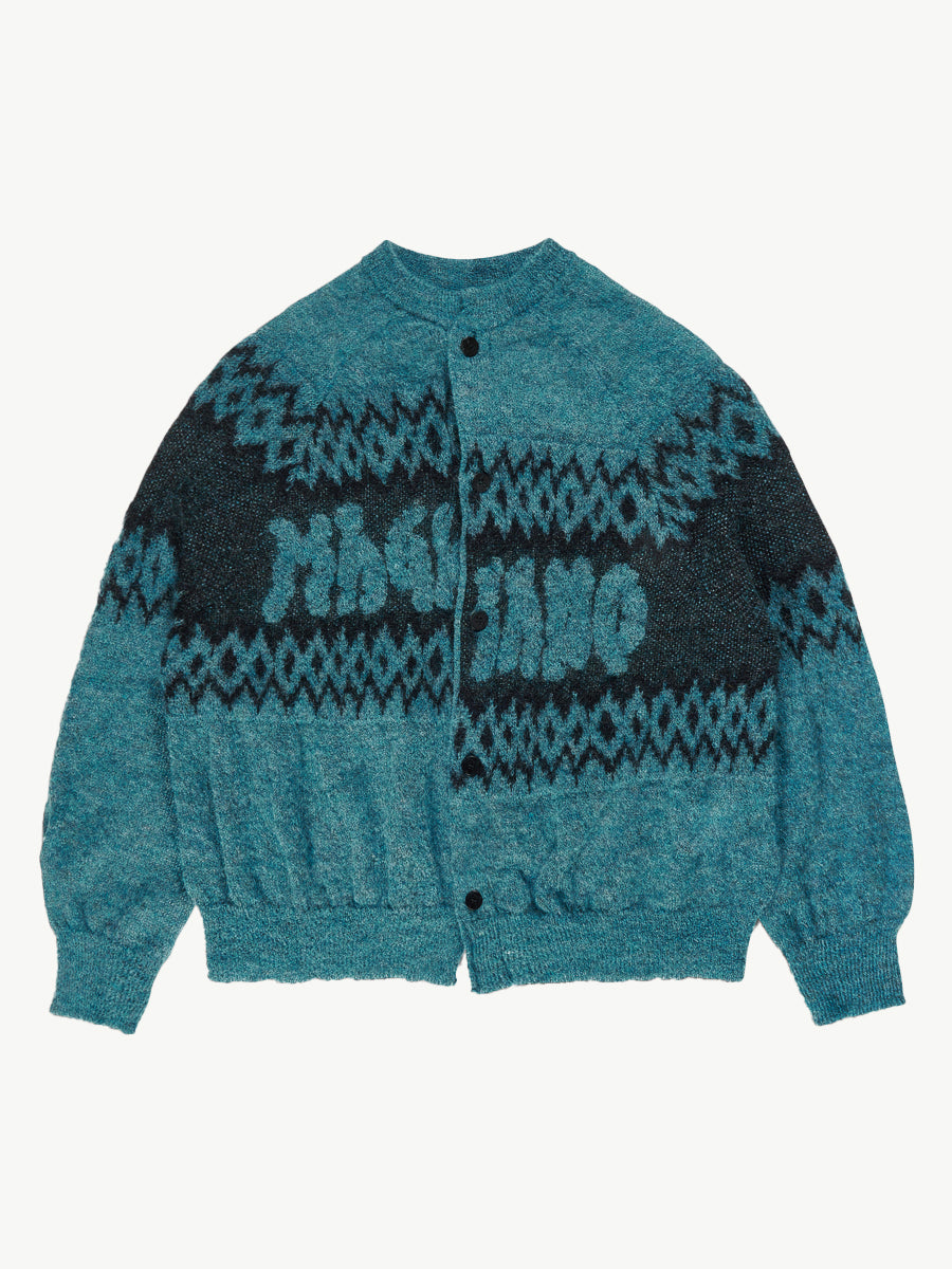 Christmas Sweater Rave Blue