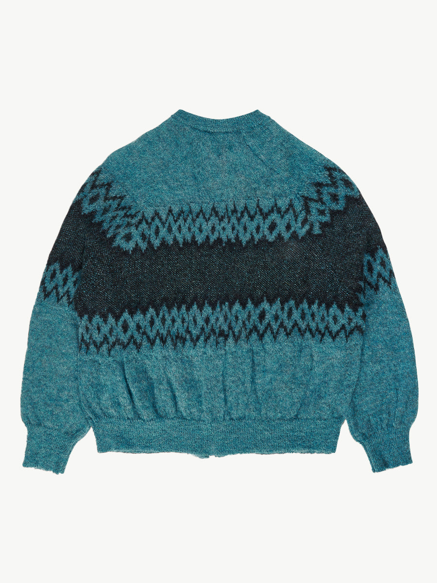 Christmas Sweater Rave Blue
