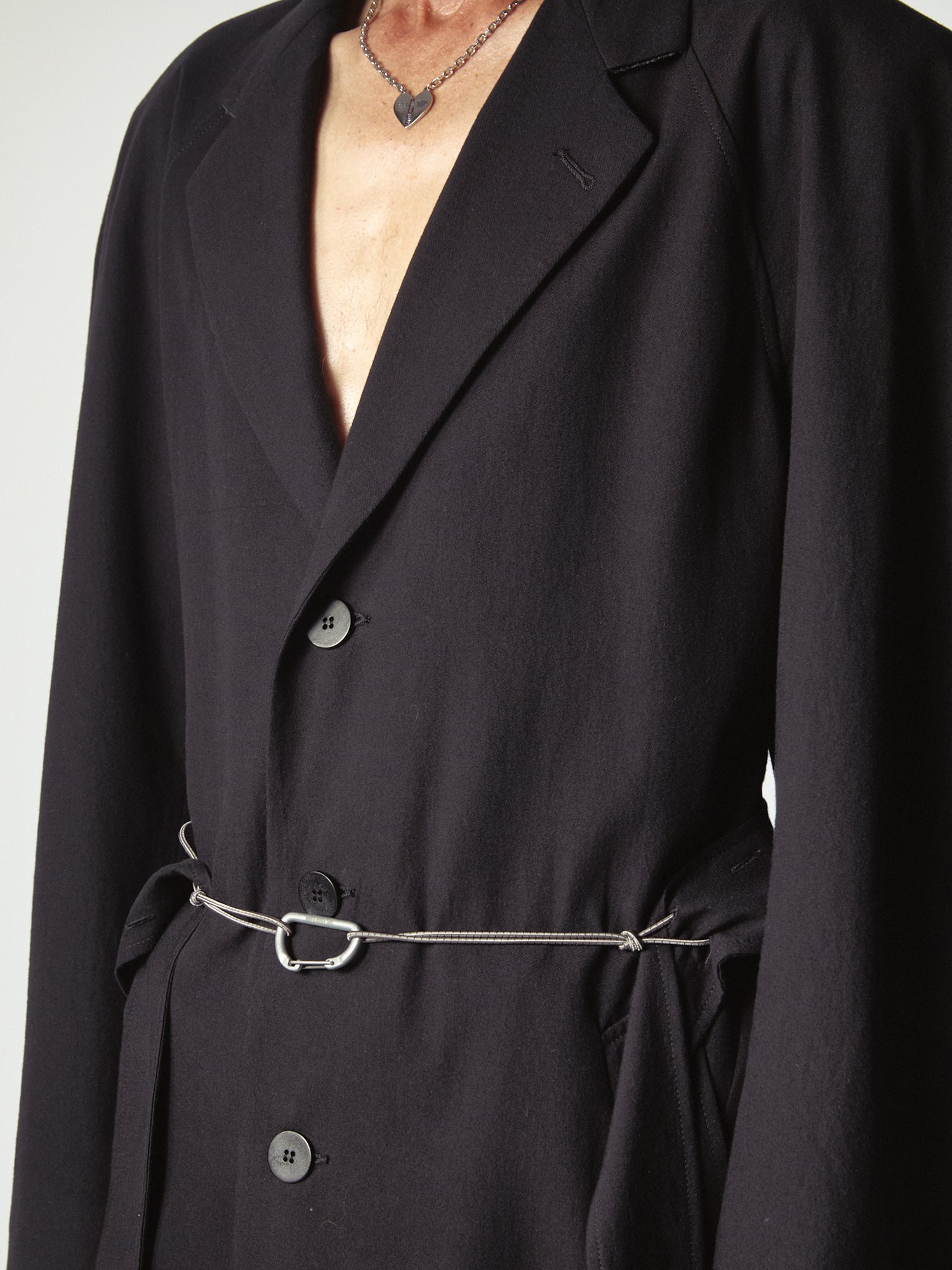 Raglan Trench Chic Release Black