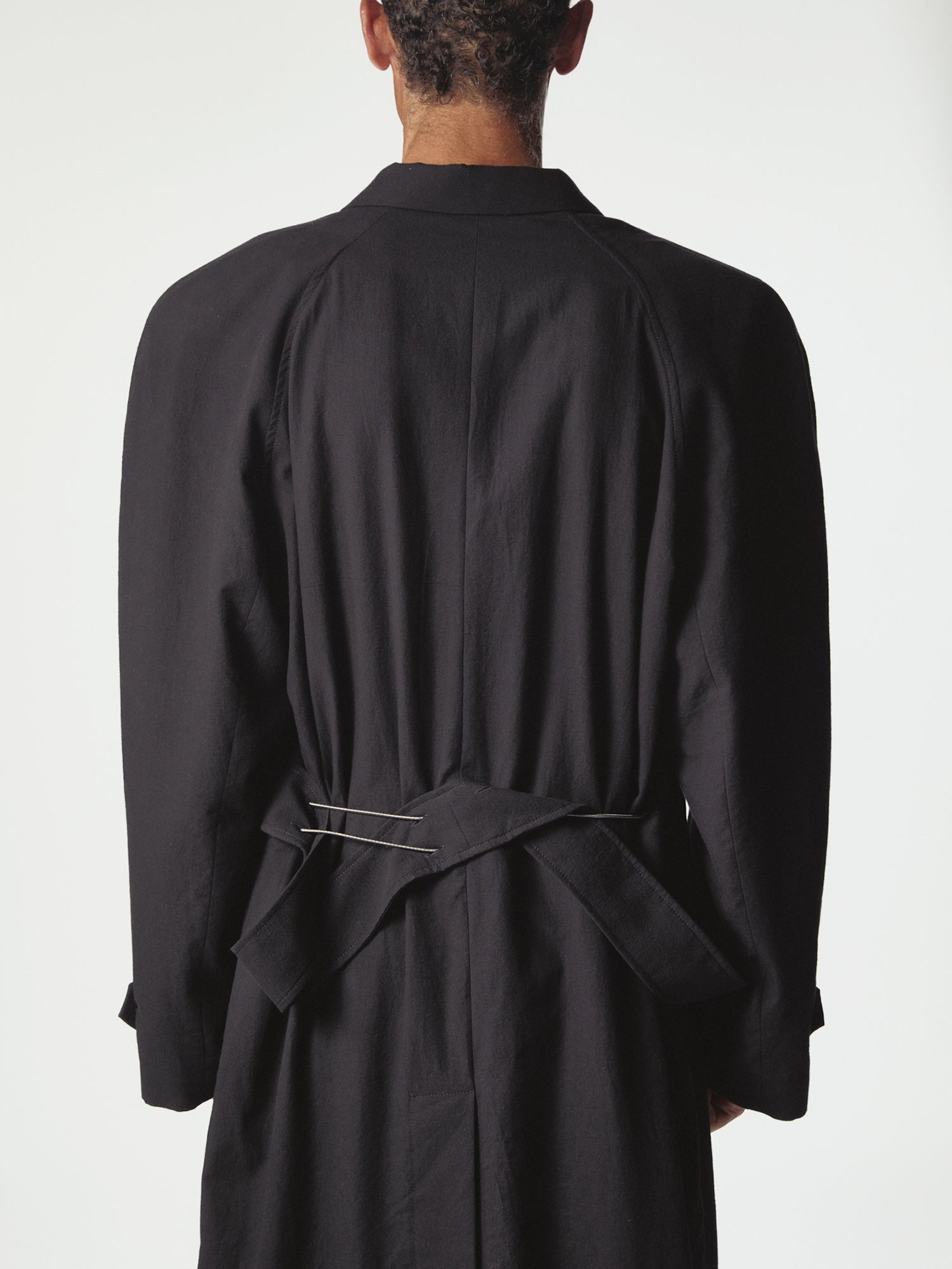 Raglan Trench Chic Release Black