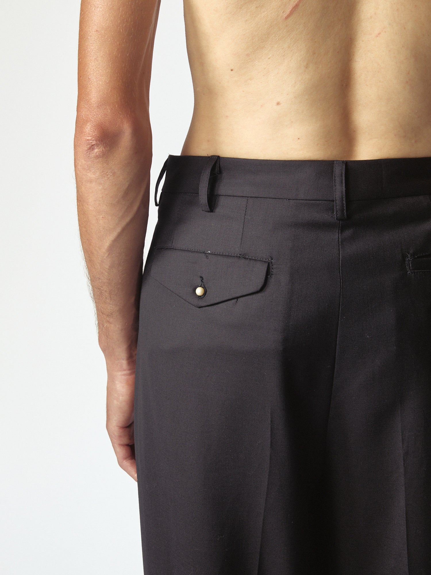 Classic Zip Double Pince Black