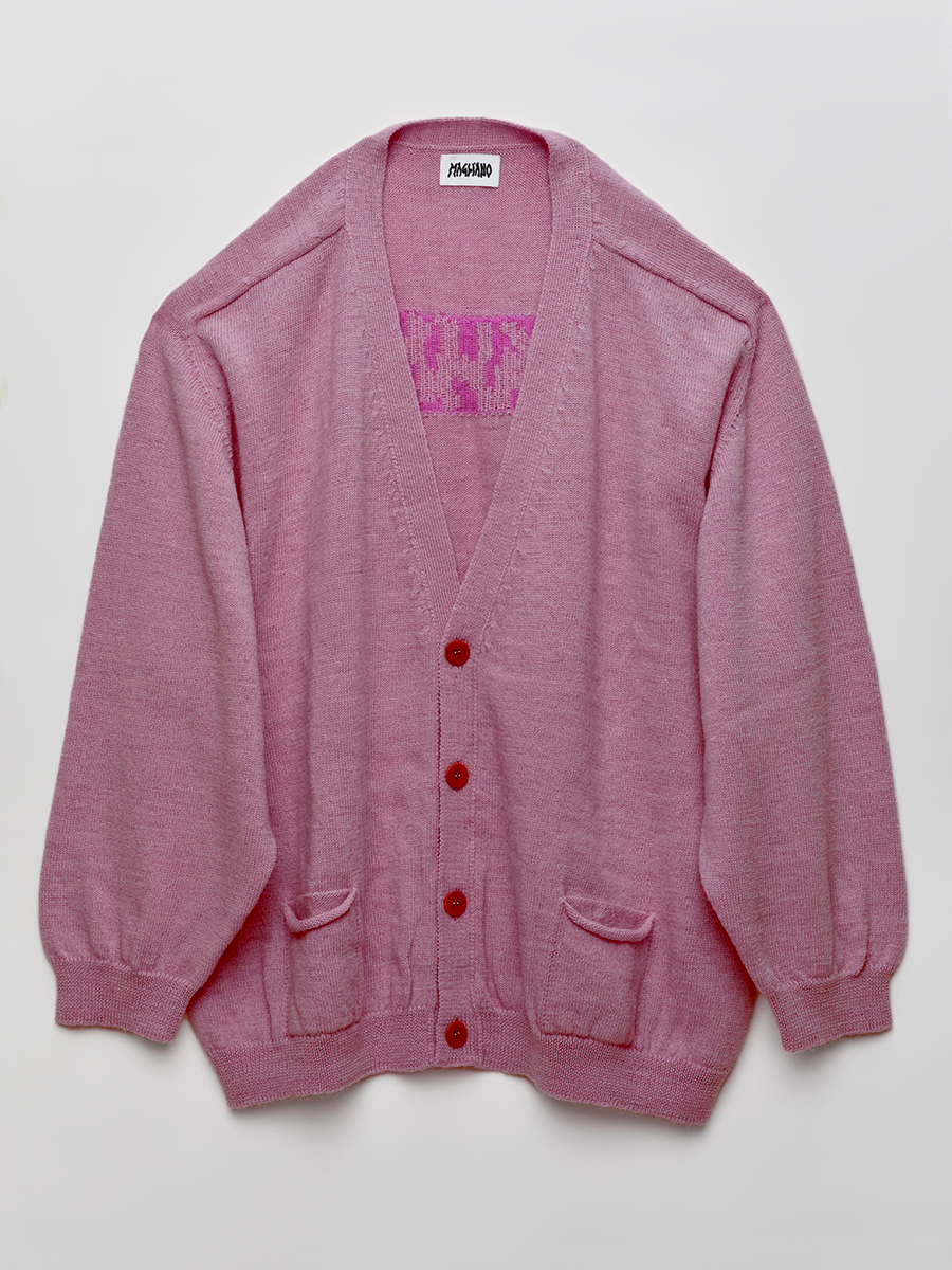 Magliano Grampa Cardigan Heavy Pink