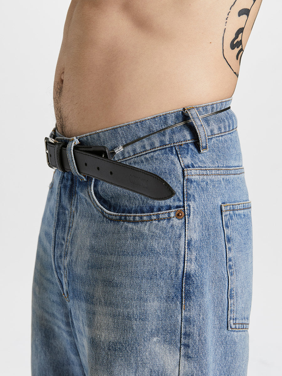 Fil Di Ferro Belt Black