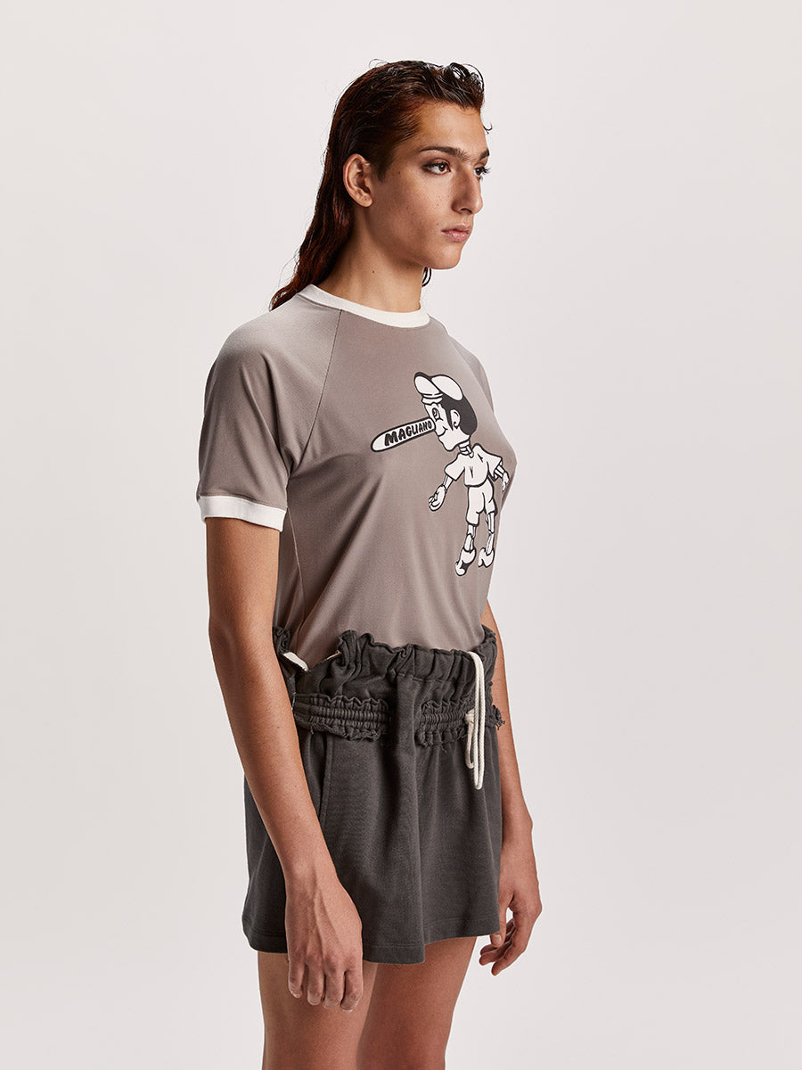 Britpop Mini Tee Taupe