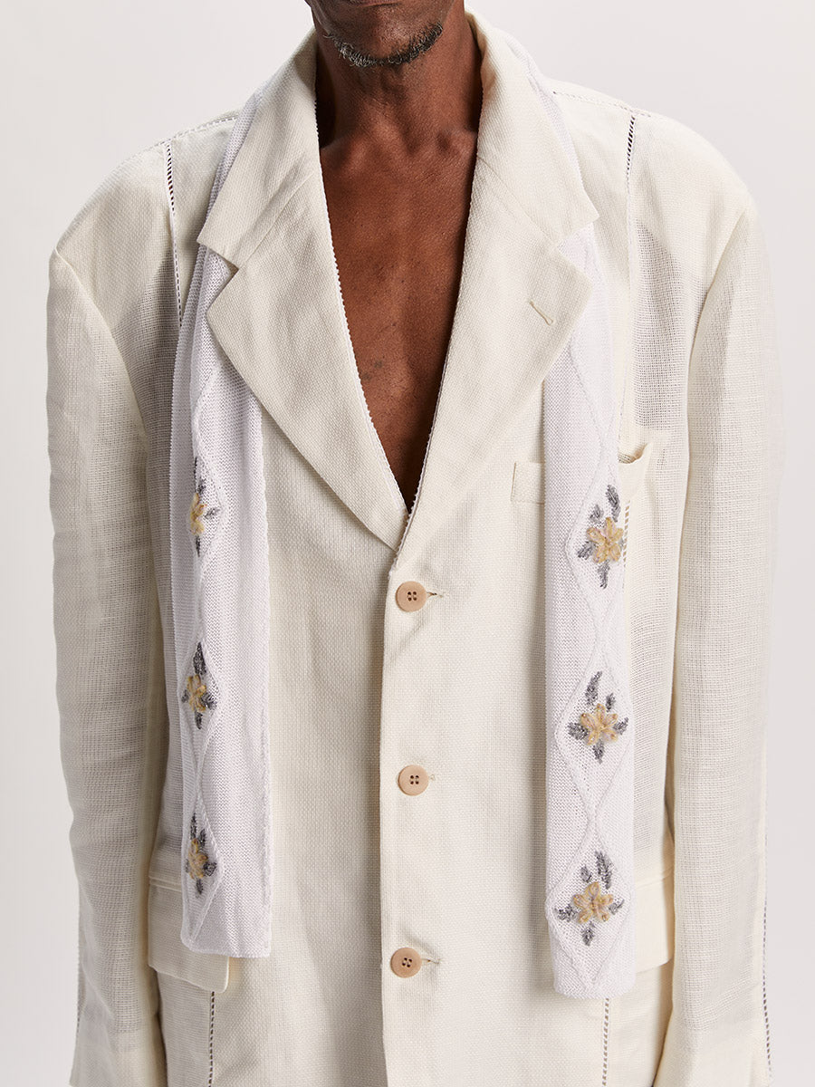 Cormagliano Scarf White