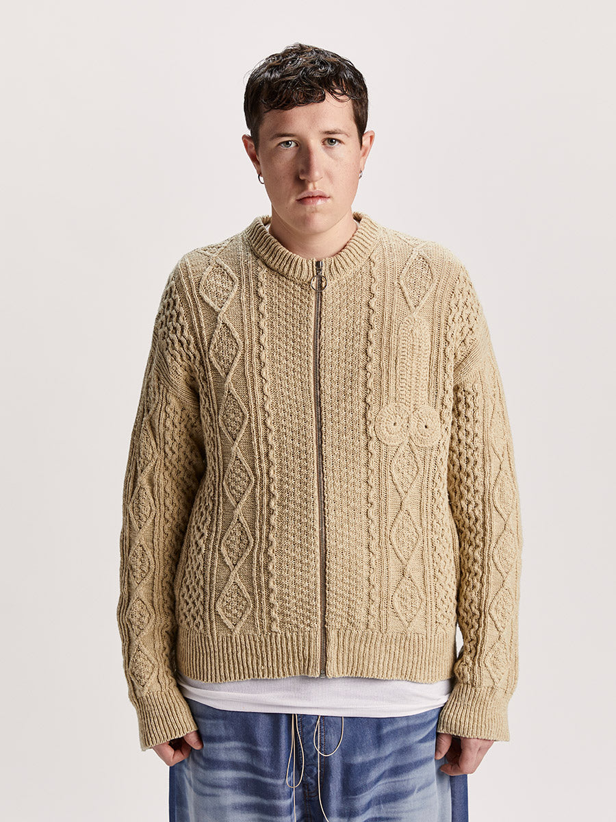 Cazzo Cardigan Natural