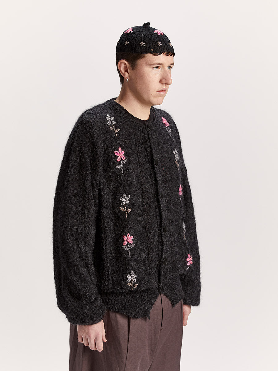 トップス MAGLIANO wool cardigan 23AW Cormagliano Mohair Cardigan Black – Magliano