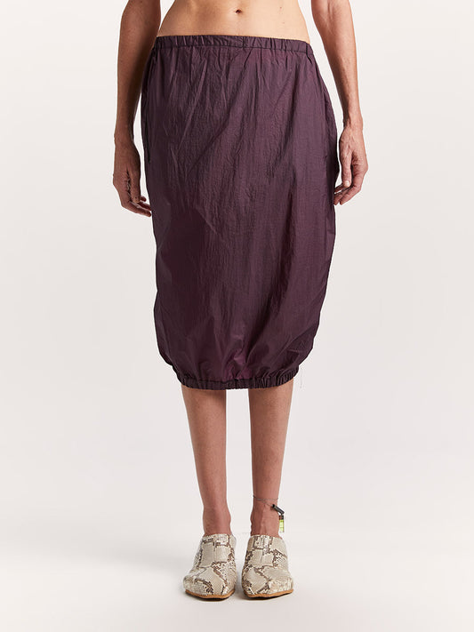 G8 Mini Skirt Aubergine