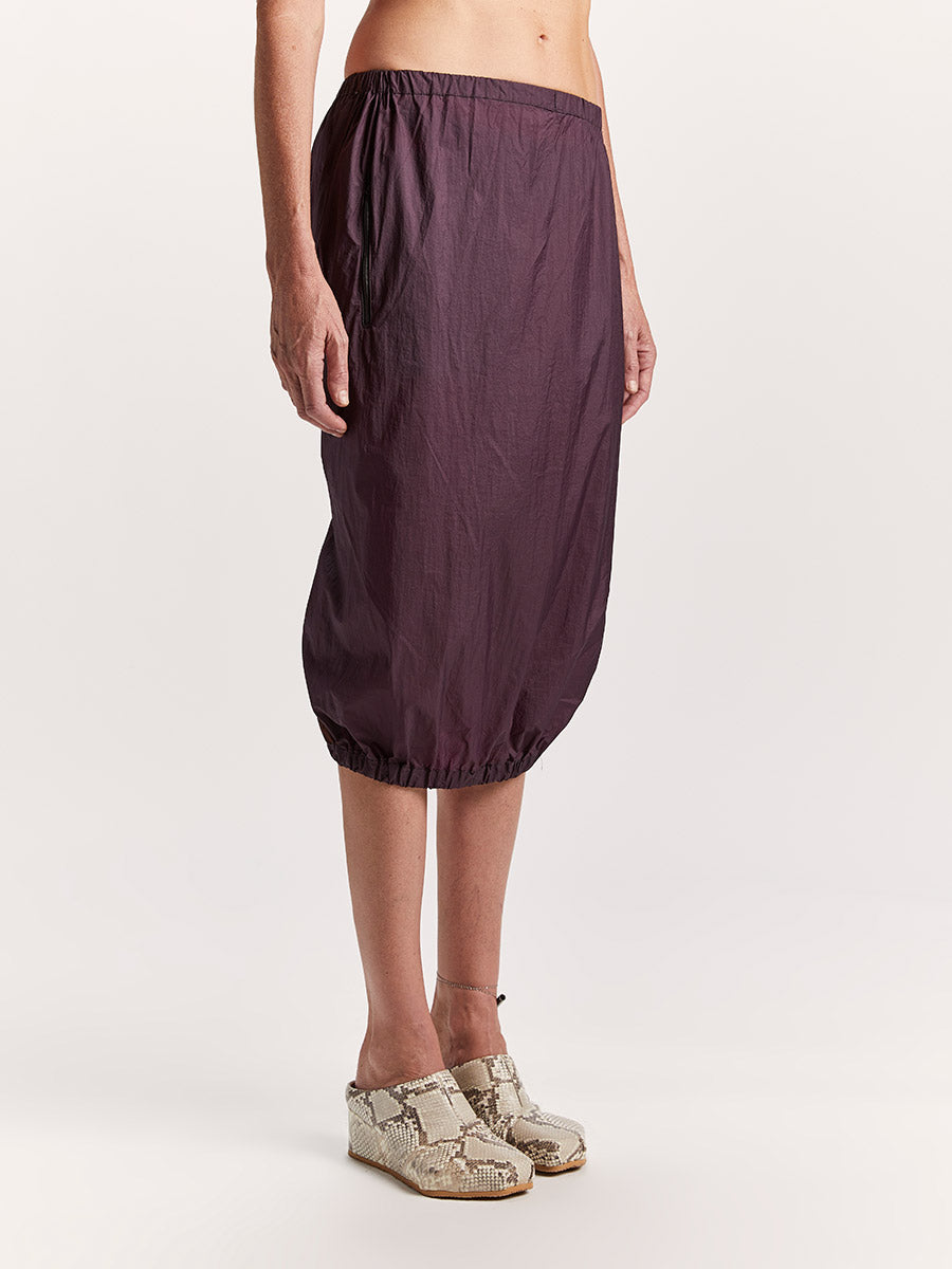 G8 Mini Skirt Aubergine