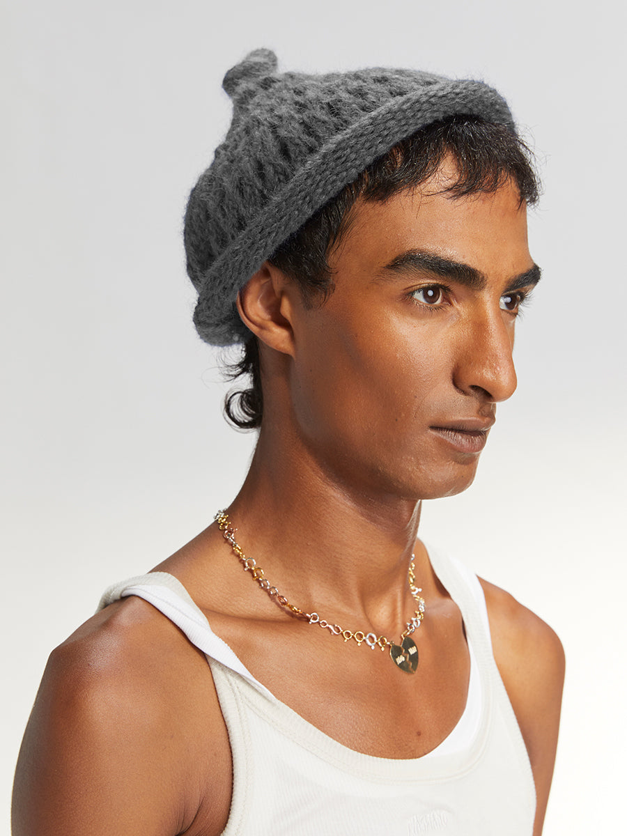 Condom Beanie Solid Grisaglia Grey