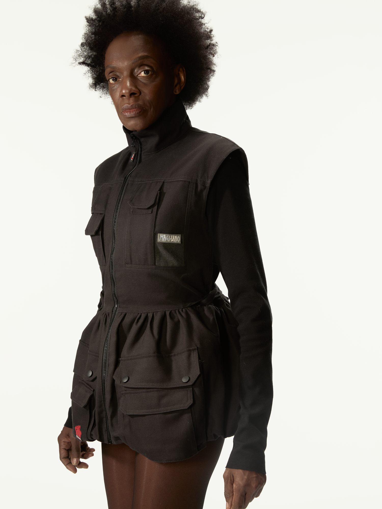 U-Power Work Dress Black