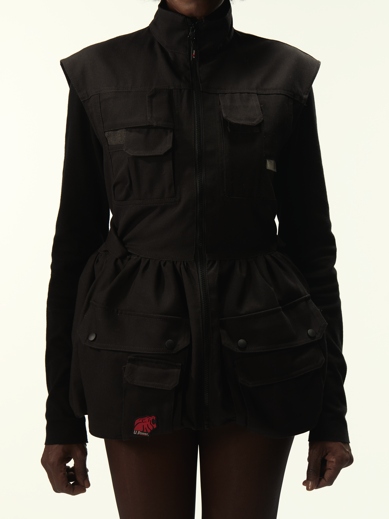 U-Power Work Dress Black