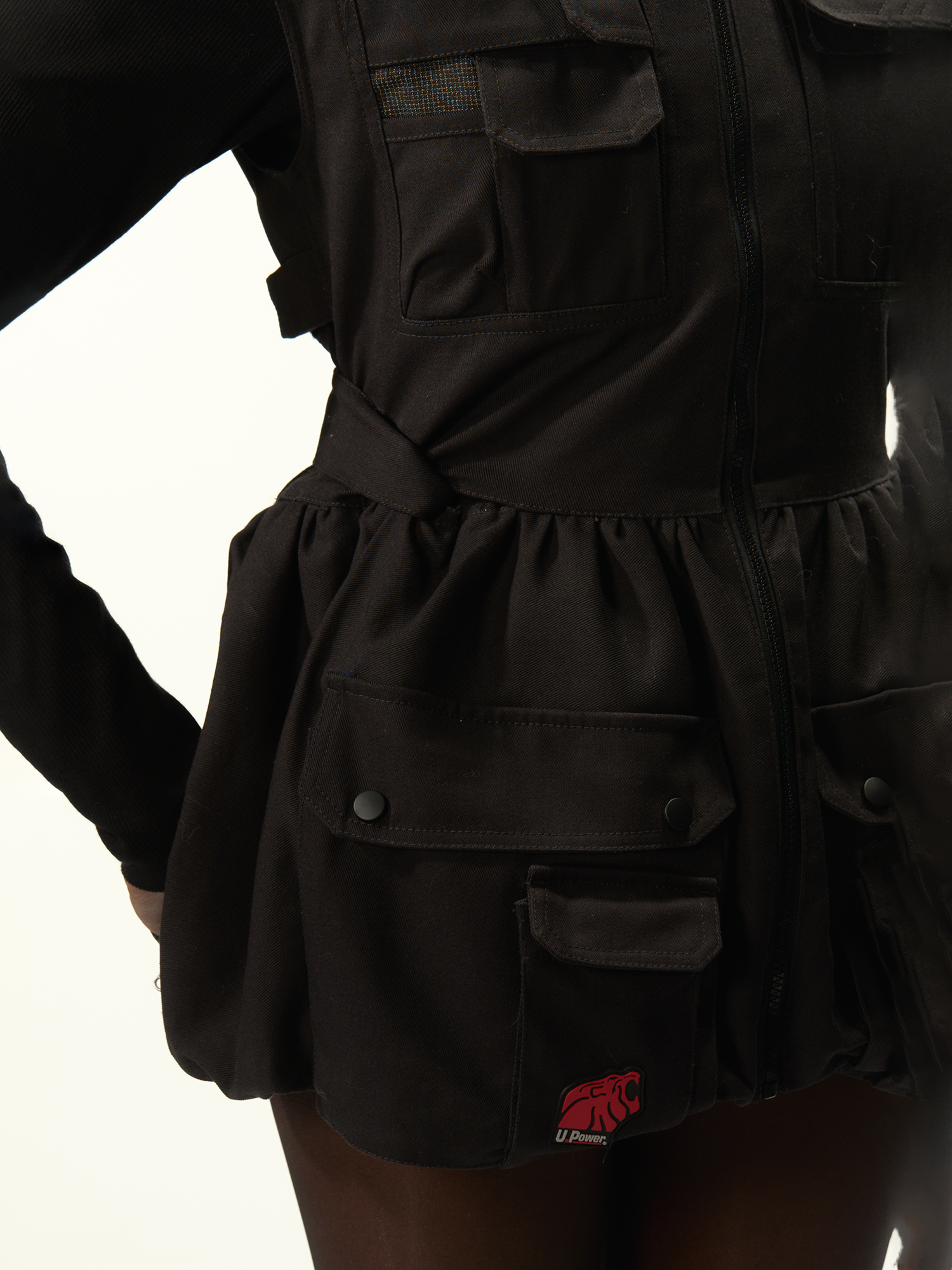 U-Power Work Dress Black