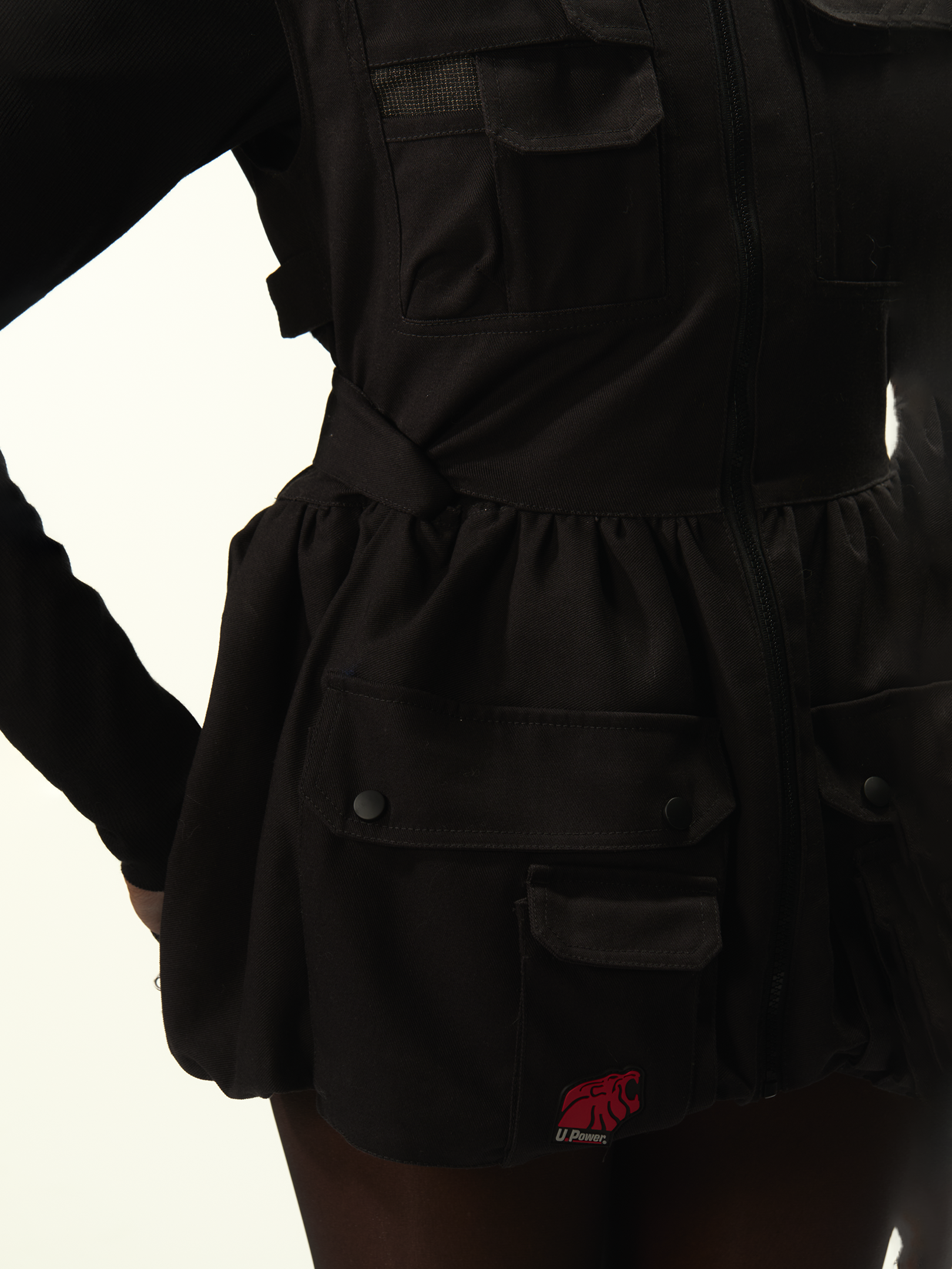 U-Power Work Dress Black