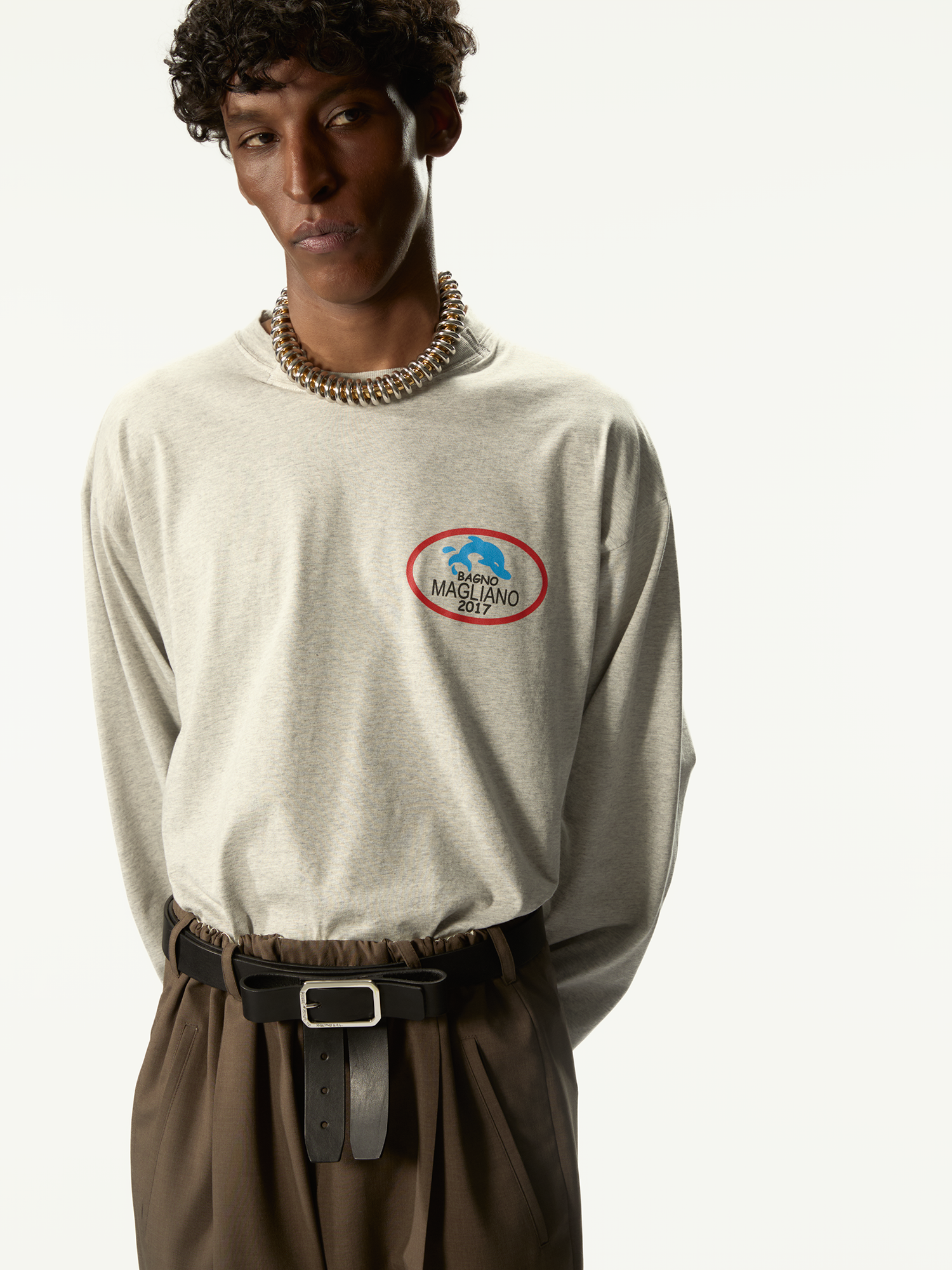 Bagno Magliano Long Sleeve Light Melange