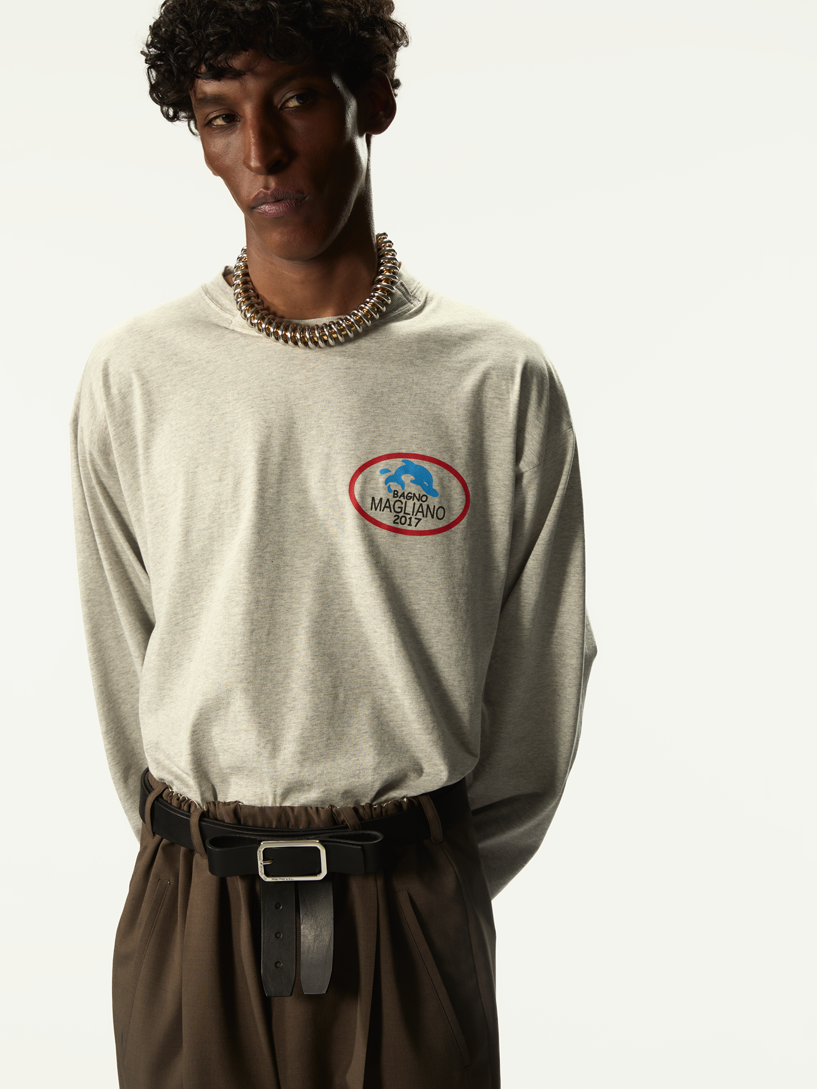 Bagno Magliano Long Sleeve Light Melange